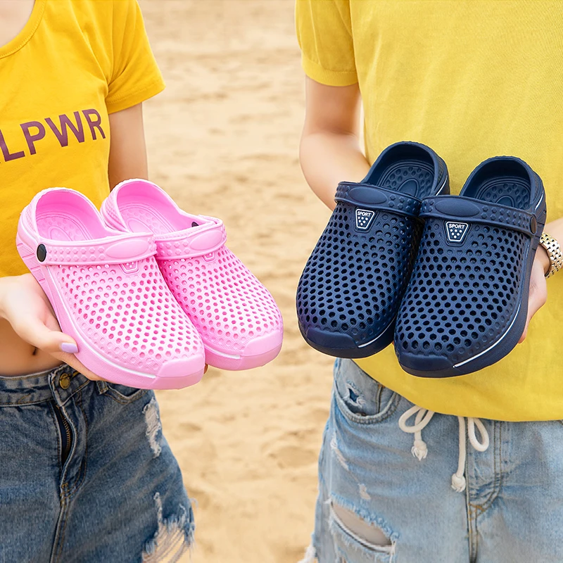 Summer Hollow Breathable Hole Shoes Men And Women Outdoor Leisure Beach Zapato New Lightweight Slippers Couple Travel Sandals A9
Summer Hollow Breathable Hole Shoes Men And Women Outdoor Leisure Beach Zapato New Lightweight Slippers Couple Travel Sandals A9