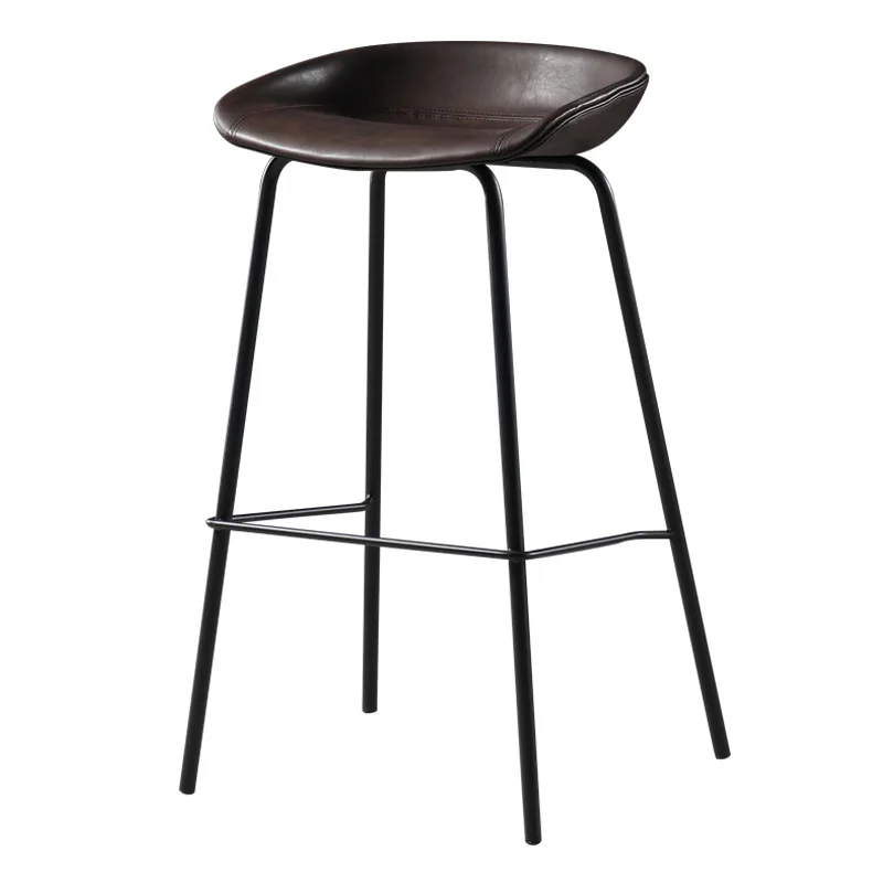 Modern retro industrial style bar chair bar chair metal leather front desk negotiation chair coffee shop high stool WF1030
Modern retro industrial style bar chair bar chair metal leather front desk negotiation chair coffee shop high stool WF1030