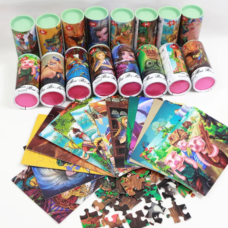 Puzzles 16-24Pieces Assembly Picture Fairy Tale Puzzles Toys for Adults Children Kids Games Educational Toys P189
Puzzles 16-24Pieces Assembly Picture Fairy Tale Puzzles Toys for Adults Children Kids Games Educational Toys P189