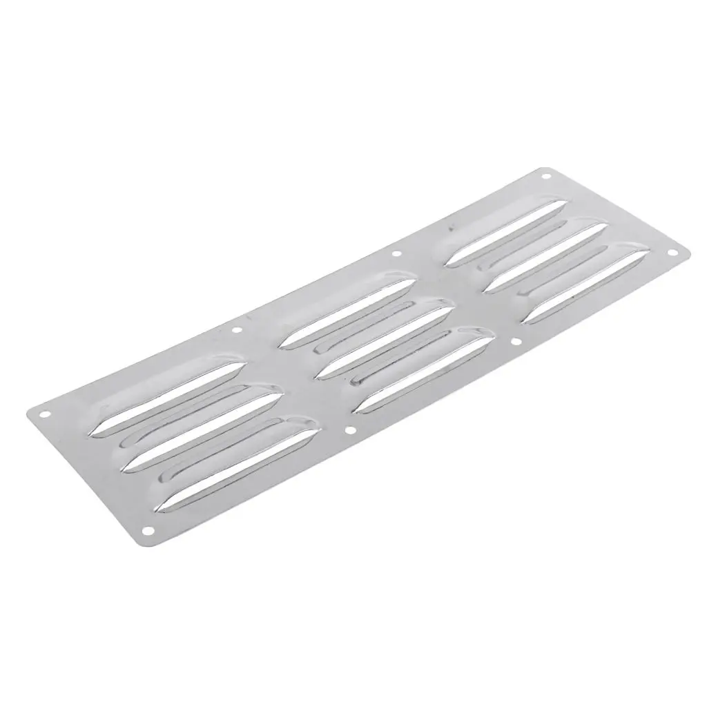 1 Pcs Boat 304 Stainless Steel Louver Vent Marine 9 Slots Rectangle Vent 10.2 x 3.4 Inch For Boat Marine Yacht Caravans RV Etc
1 Pcs Boat 304 Stainless Steel Louver Vent Marine 9 Slots Rectangle Vent 10.2 x 3.4 Inch For Boat Marine Yacht Caravans RV Etc