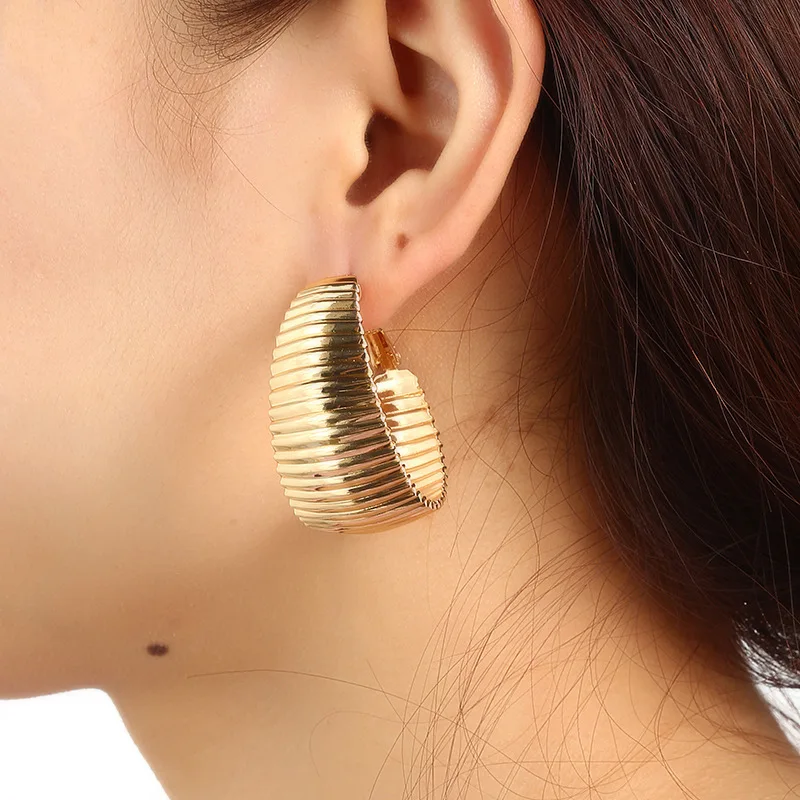 Metallic Chain Earrings for Women Golden Geometric Twisted Multi-layer Twist Earrings Personality Hip Hop Earrings
Metallic Chain Earrings for Women Golden Geometric Twisted Multi-layer Twist Earrings Personality Hip Hop Earrings