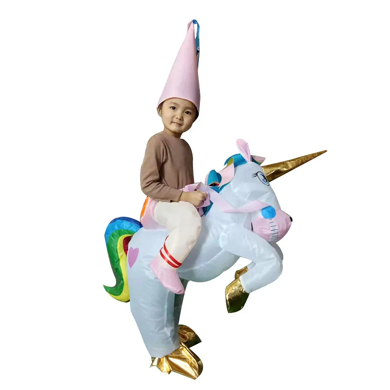 New Kids Inflatable Unicorn Dinosaur Costume Halloween Costumes for Boys Girls Cosplay Fantasia Party Inflatable Suit Jumpsuit
New Kids Inflatable Unicorn Dinosaur Costume Halloween Costumes for Boys Girls Cosplay Fantasia Party Inflatable Suit Jumpsuit