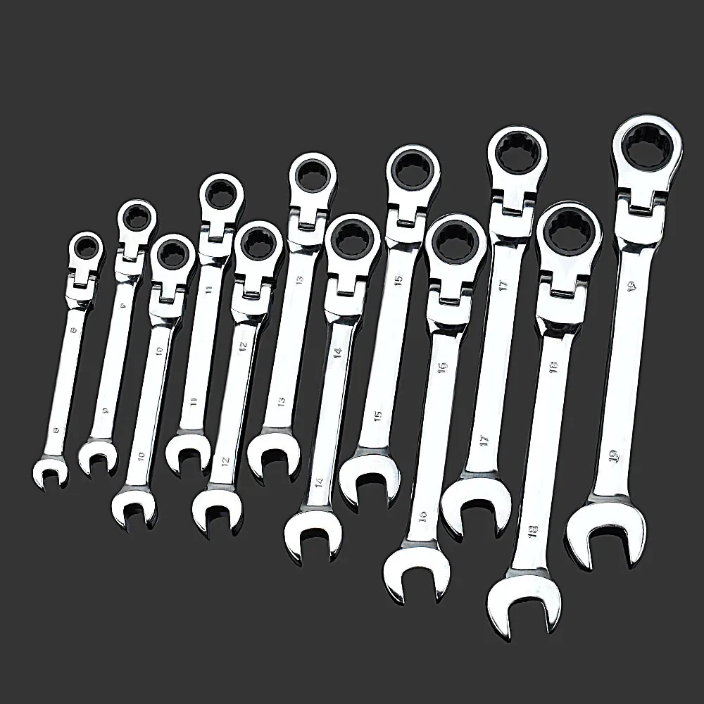 Набор гаечных ключей с храповым механизмом инструменты для ремонта автомобиля