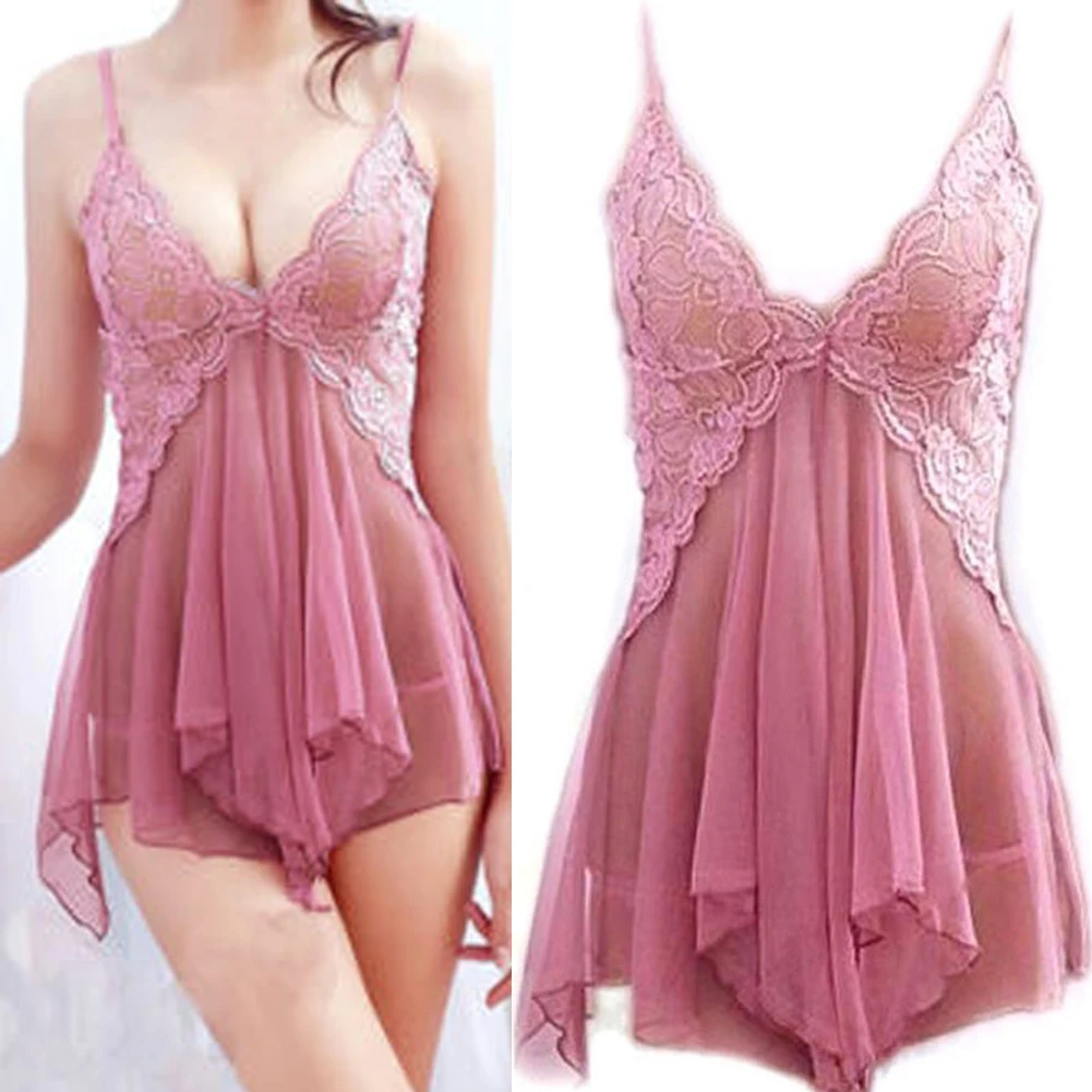 2021 Sexy Lace Lingerie Womens Satin Nightwear Underwear G-string Babydoll Sleepwear Robe Dress Exotic Sets
2021 Sexy Lace Lingerie Womens Satin Nightwear Underwear G-string Babydoll Sleepwear Robe Dress Exotic Sets
