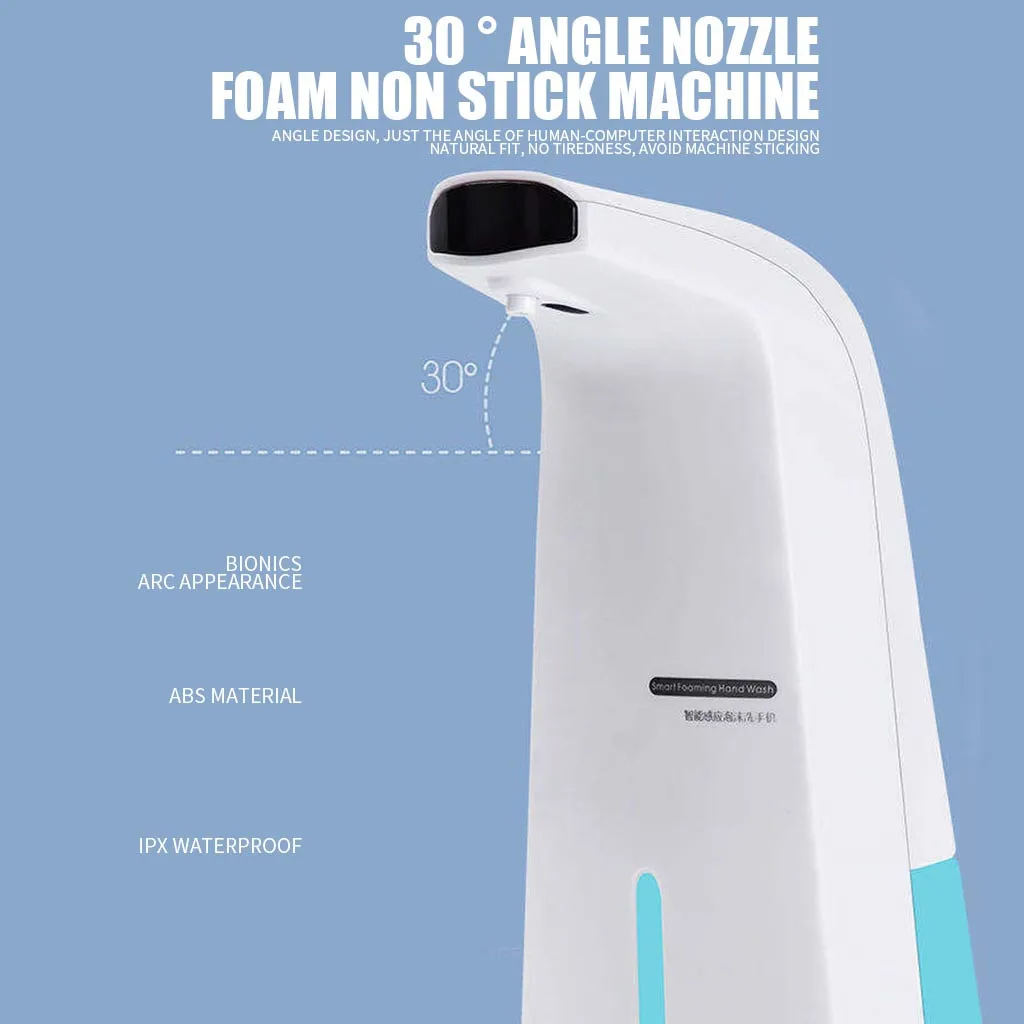 Zloog Automatic Liquid Soap Dispenser 280ml/320ml Capacity Intelligent Sensor Touchless Foam Soap Dispenser for Kitchen Bathroom
Zloog Automatic Liquid Soap Dispenser 280ml/320ml Capacity Intelligent Sensor Touchless Foam Soap Dispenser for Kitchen Bathroom