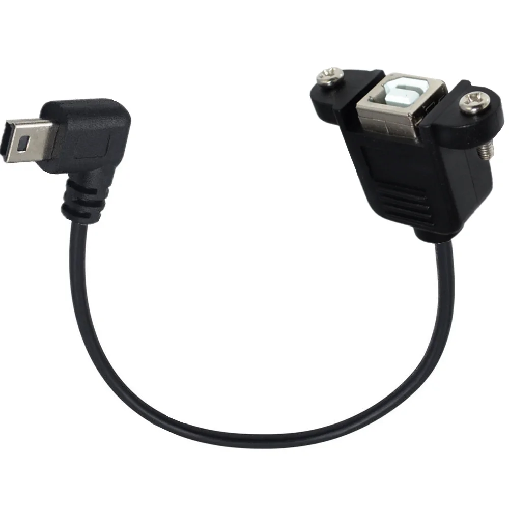 50 см Mini USB 5pin штекер-USB Тип B 2 0 Женский стандартный кабель для передачи данных и