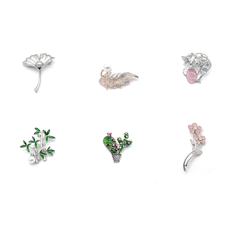 PD Imitation Plant Ginkgo Leaf Bamboo Leaf Cactus Pink Flower Pearl Zircon Brooch Simple Fashion Atmosphere Corsage Gift Jewelry
PD Imitation Plant Ginkgo Leaf Bamboo Leaf Cactus Pink Flower Pearl Zircon Brooch Simple Fashion Atmosphere Corsage Gift Jewelry