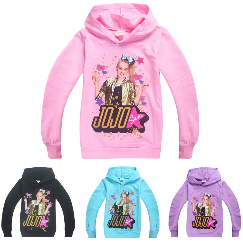 Хлопковая толстовка с длинным рукавом для девочек JOJO Siwa, куртка, свитшоты, топы на весну и осень, одежда, футболка, костюм для девочек, одежда
Хлопковая толстовка с длинным рукавом для девочек JOJO Siwa, куртка, свитшоты, топы на весну и осень, одежда, футболка, костюм для девочек, одежда