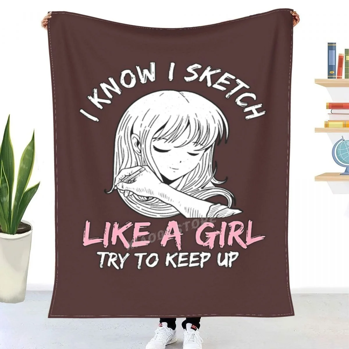 Anime Girl I Know I Sketch Like A Girl Anime Otaku Throw Blanket Sherpa Blanket Bedding soft Blankets
Anime Girl I Know I Sketch Like A Girl Anime Otaku Throw Blanket Sherpa Blanket Bedding soft Blankets