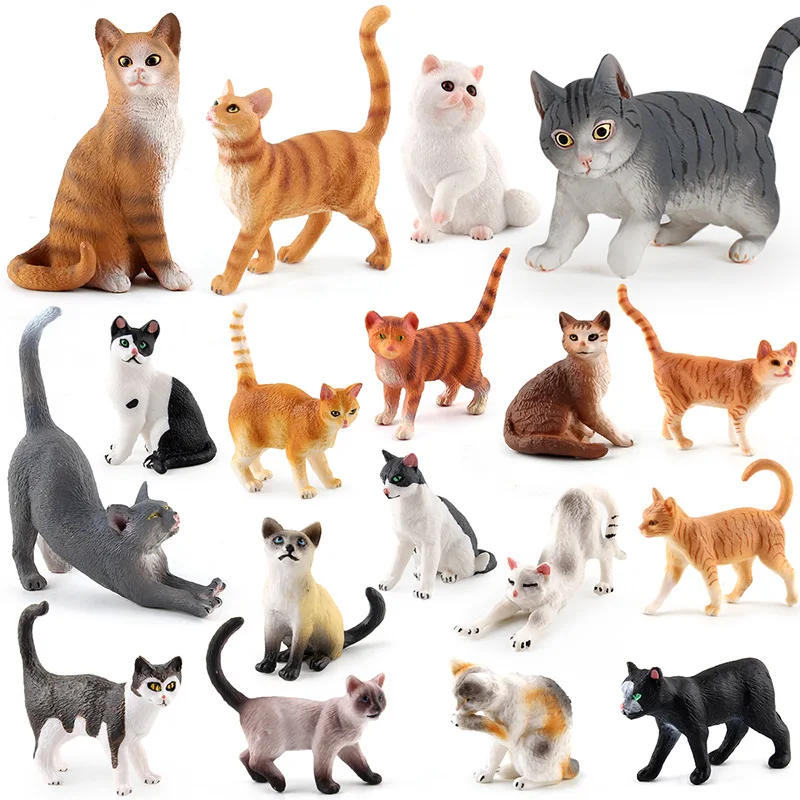 4mm-17mm Animal Cat Model Action Figure Toy Dollhouse Part Decoration 
4mm-17mm Animal Cat Model Action Figure Toy Dollhouse Part Decoration