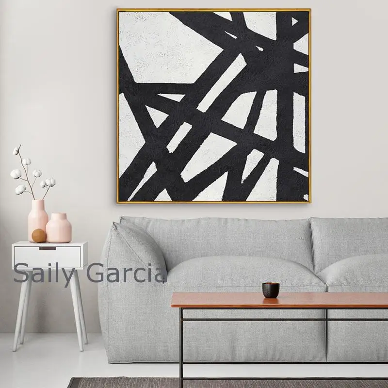 Abstract Mordern Black and White Hanging Wall Art Canvas Art Posters and Prints for Living Room Bedroom Office Wall Picture
Abstract Mordern Black and White Hanging Wall Art Canvas Art Posters and Prints for Living Room Bedroom Office Wall Picture