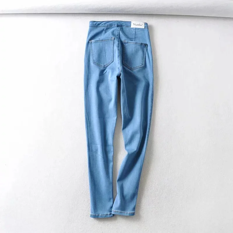 2020 New Arrivals Woman Autumn High Waist Ladies Jeans Solid Side Zipper High Street Denim Skinny Pencil Pants
2020 New Arrivals Woman Autumn High Waist Ladies Jeans Solid Side Zipper High Street Denim Skinny Pencil Pants