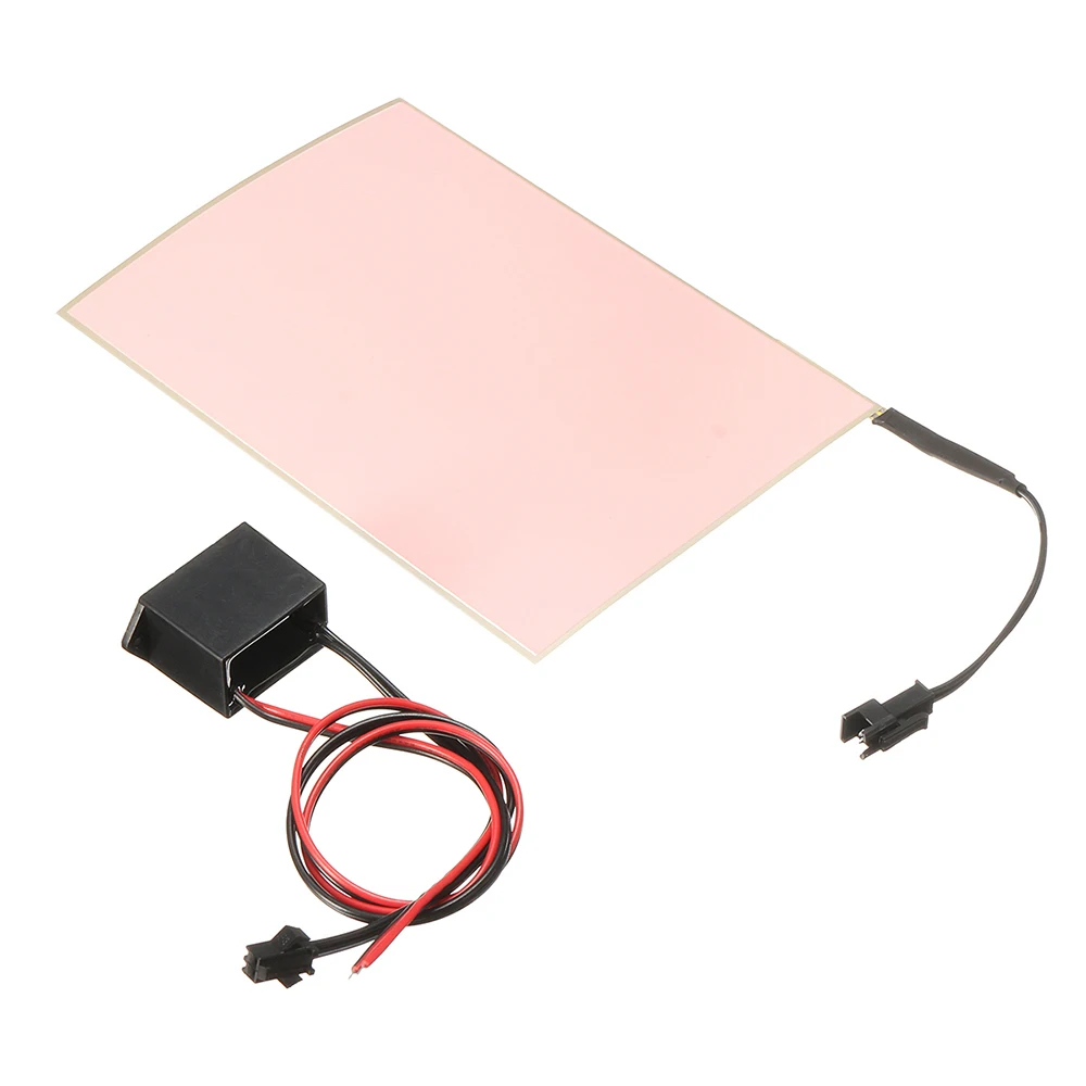 148 x 105mm A6 EL Panel Electroluminescent Cuttable Light Sheet Neon Sheet with 12V Actuator Automotive Light Sheet Controller
148 x 105mm A6 EL Panel Electroluminescent Cuttable Light Sheet Neon Sheet with 12V Actuator Automotive Light Sheet Controller