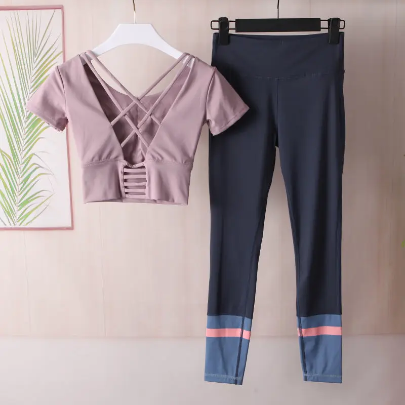 Yoga Set Women Jumpsuits Crop Top Shorts Seamless Pants Leggings Blouses Fitness Sports Outfits Gym Summer Two Pieces Clothes
Yoga Set Women Jumpsuits Crop Top Shorts Seamless Pants Leggings Blouses Fitness Sports Outfits Gym Summer Two Pieces Clothes