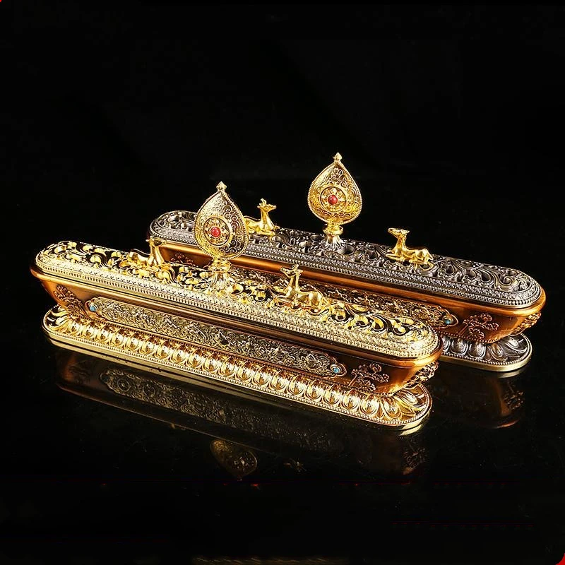 Reindeer Sanskrit Incense Stick Burner Alloy Buddhist Tibetan Worship Meditation Engraving Fire Mandala Smoke Supply Furnace
Reindeer Sanskrit Incense Stick Burner Alloy Buddhist Tibetan Worship Meditation Engraving Fire Mandala Smoke Supply Furnace