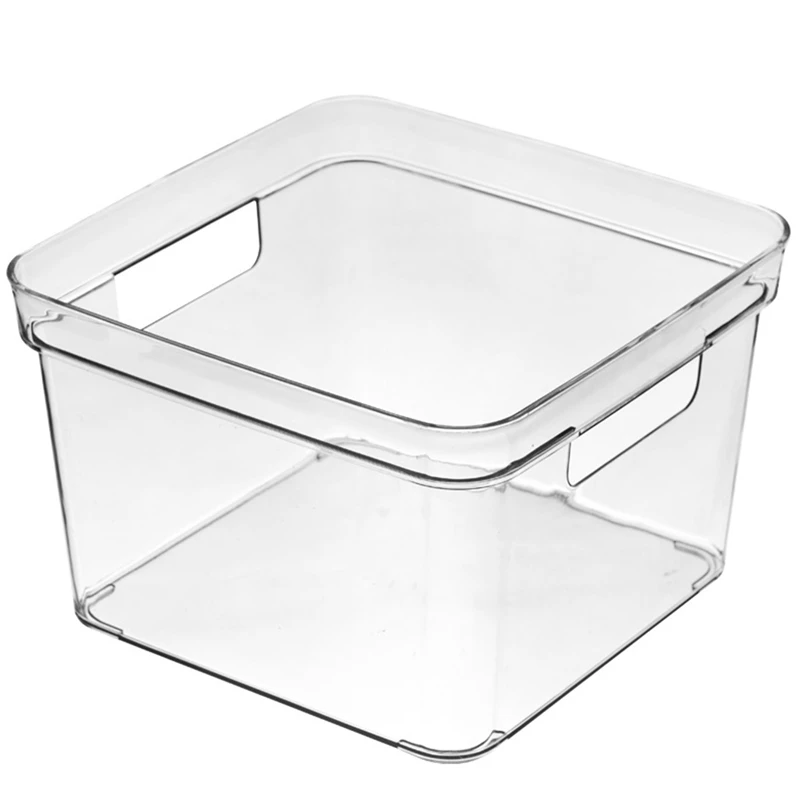 Clear Plastic Storage Bin with Handles,Plastic Storage Bins for Kitchen/Cabinet,Home Organizers&Storage,Refrigerator
Clear Plastic Storage Bin with Handles,Plastic Storage Bins for Kitchen/Cabinet,Home Organizers&Storage,Refrigerator