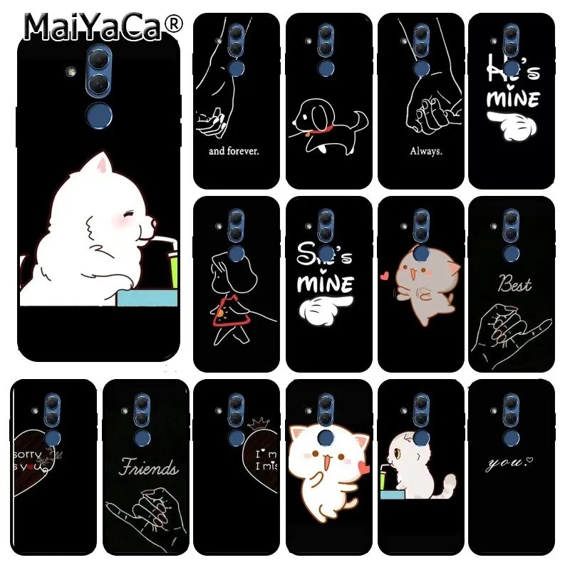 Maiyaca Bff лучшие друзья чехол для телефона Huawei Mate 10 20 Lite 20X Mate20 Pro Mate9 Nova3 3i|Бамперы| |