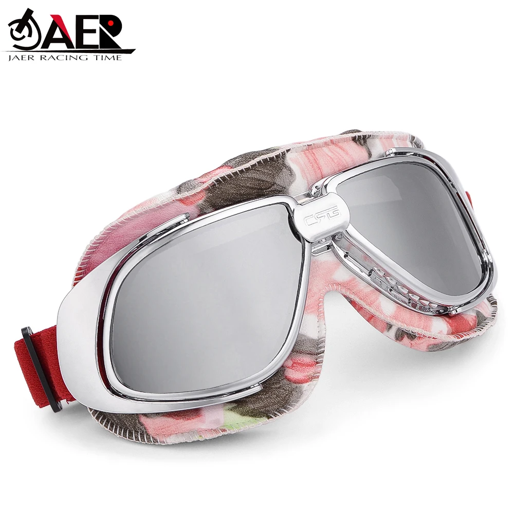 JAER 2021 Vintage Motorcycle Glasses Women Men Steampunk Gafas Oculos for Dirt Bike Cafe Racer Cycling Motocross Helmet Okulary
JAER 2021 Vintage Motorcycle Glasses Women Men Steampunk Gafas Oculos for Dirt Bike Cafe Racer Cycling Motocross Helmet Okulary