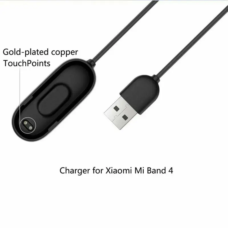 Зарядное устройство для смарт часов Xiaomi Mi Band 4 браслет USB кабель магнитная док