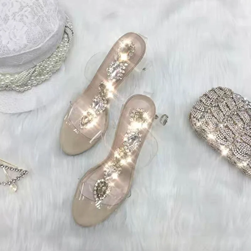 One line diamond transparent high heel sandals women 2021 new thin heel sexy nightclub super FAIRY PARTY women's shoes
One line diamond transparent high heel sandals women 2021 new thin heel sexy nightclub super FAIRY PARTY women's shoes