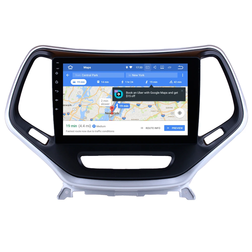 Автомобильный мультимедийный плеер для Jeep Cherokee 2014 2015 2016 Android 10 автозапчасти