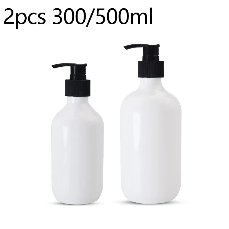 2pcs 300/500ml Plastic Shampoo Bottles Bathroom Soap Foam Dispenser Shampoo Bottles Shower Gel Refillable Bottles Storage Box
2pcs 300/500ml Plastic Shampoo Bottles Bathroom Soap Foam Dispenser Shampoo Bottles Shower Gel Refillable Bottles Storage Box