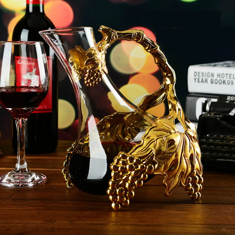 LUXURY HANDMADE CRYSTAL RED WINE POURER GLASS DECANTER BRANDY DECANT SET JUG BAR CHAMPAGNE WATER BOTTLE DRINKWARE GIFT
LUXURY HANDMADE CRYSTAL RED WINE POURER GLASS DECANTER BRANDY DECANT SET JUG BAR CHAMPAGNE WATER BOTTLE DRINKWARE GIFT