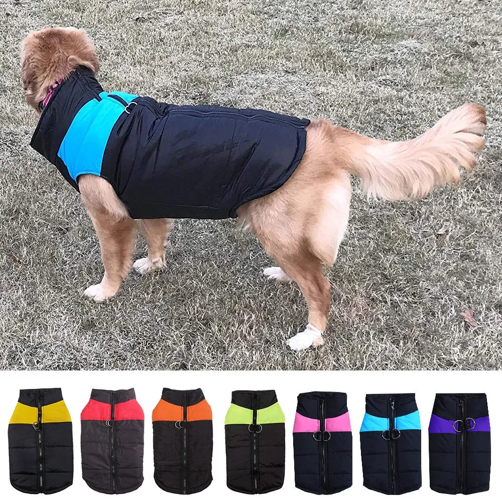 Winter Dog Jacket Warm Pet Dog Clothes Puppy French Bulldog Hoodies Vest Clothing Waterproof Winter Clothes For Small Large Dogs
Winter Dog Jacket Warm Pet Dog Clothes Puppy French Bulldog Hoodies Vest Clothing Waterproof Winter Clothes For Small Large Dogs