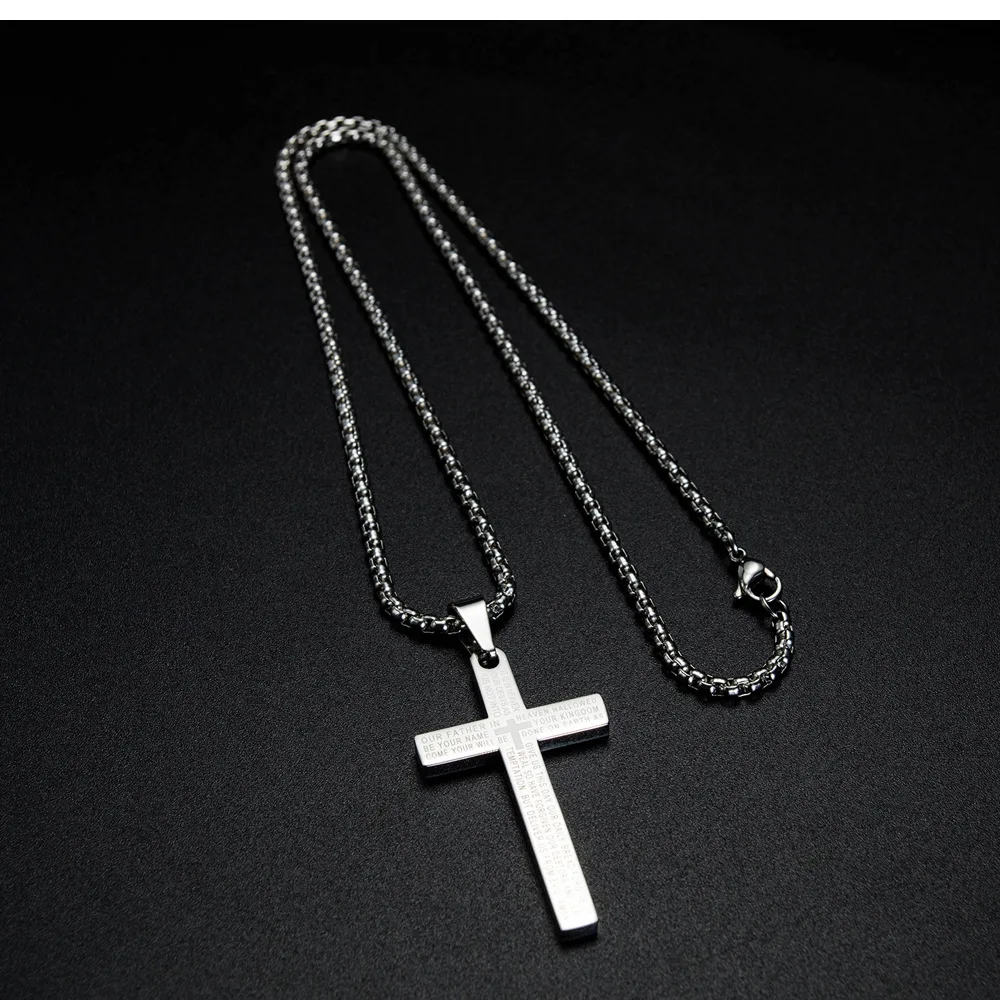 JIALY New Arrival Stainless Seel Cross Charm Necklace Chain For Women Men Fashion Jewelry GX1596
JIALY New Arrival Stainless Seel Cross Charm Necklace Chain For Women Men Fashion Jewelry GX1596