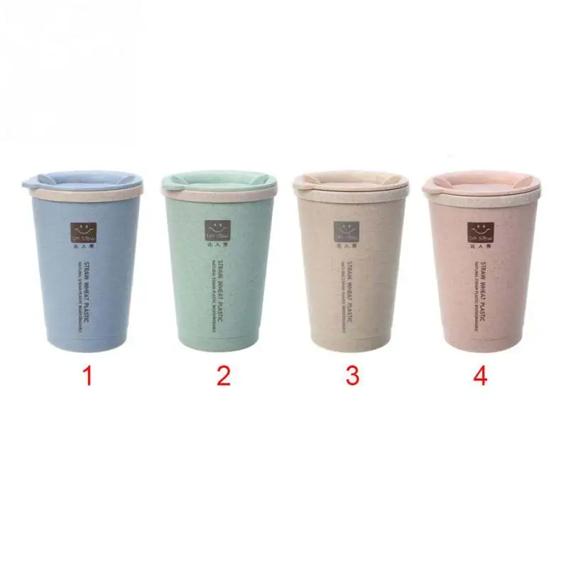 Double-wall Insulation Wheat Fiber Straw Coffee Cup Travel Mug Leakproof High Quality Household Water Cup 280ML
Double-wall Insulation Wheat Fiber Straw Coffee Cup Travel Mug Leakproof High Quality Household Water Cup 280ML