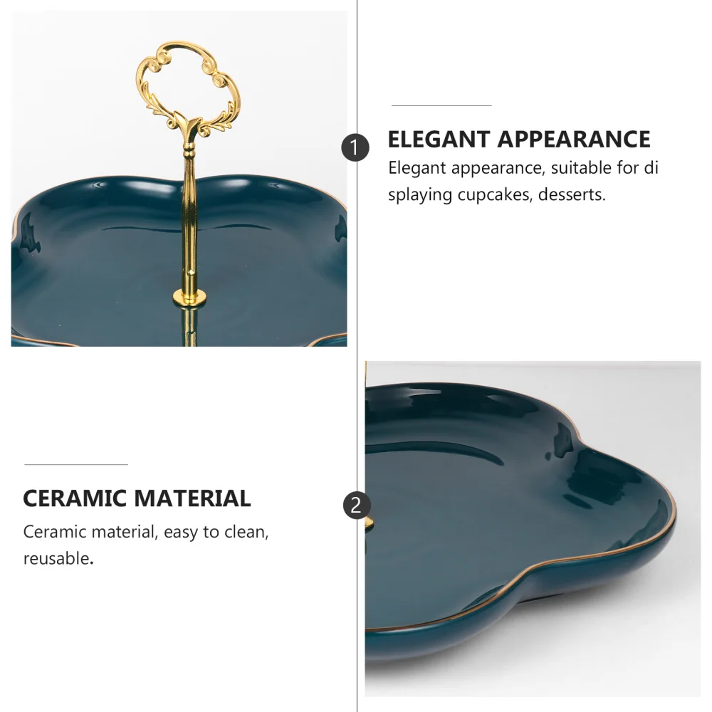 1pc 2 Tiers Desserts Shelf Pastry Serving Tray Cupcake Dessert Display Stand
1pc 2 Tiers Desserts Shelf Pastry Serving Tray Cupcake Dessert Display Stand