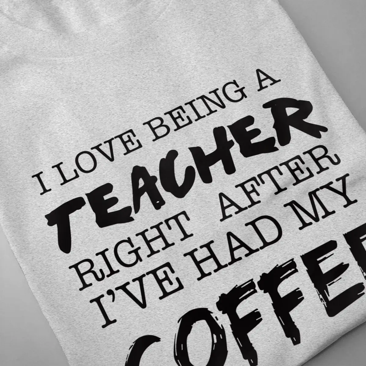 Love Being Teacher After Coffee уличная Футболка с принтом лето 2020 мужская повседневная