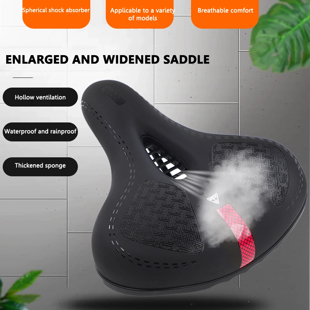 Ergonomic Soft Large Silicone Bicycle Saddles Shock Absorption Breathable Bike Seat Widen Thicken Cushion Cycling Accessories Pa
Ergonomic Soft Large Silicone Bicycle Saddles Shock Absorption Breathable Bike Seat Widen Thicken Cushion Cycling Accessories Pa