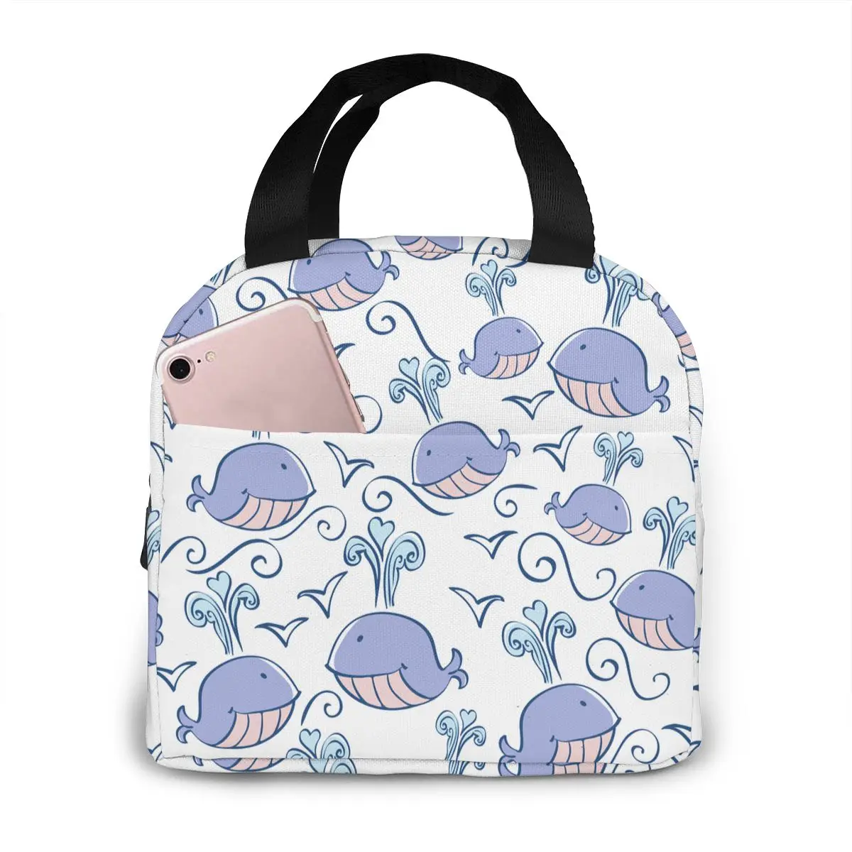 Underwater World Fish Canvas Portable Cooler Lunch Bag Fashion Thermal Insulated Food Bags Food Picnic Lunch Box Bag
Underwater World Fish Canvas Portable Cooler Lunch Bag Fashion Thermal Insulated Food Bags Food Picnic Lunch Box Bag