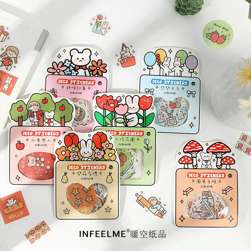 20set/lot Stationery Stickers Cute animal Diary Planner Decorative Mobile Stickers Scrapbooking DIY Craft Stickers
20set/lot Stationery Stickers Cute animal Diary Planner Decorative Mobile Stickers Scrapbooking DIY Craft Stickers