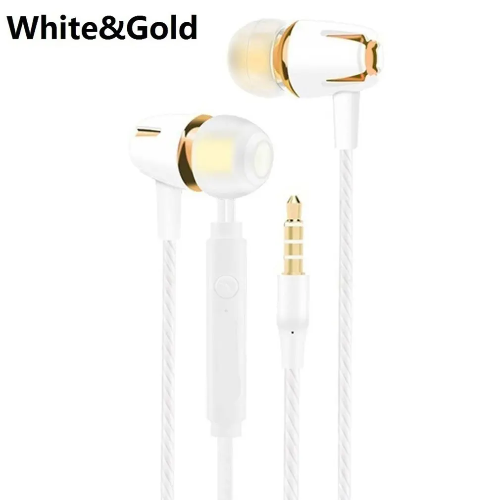 M18 3.5Mm Wired Earphone Electroplating Bass Stereo In-ear Earphone with Mic Handsfree Call Phone Headset for Android Ios
M18 3.5Mm Wired Earphone Electroplating Bass Stereo In-ear Earphone with Mic Handsfree Call Phone Headset for Android Ios