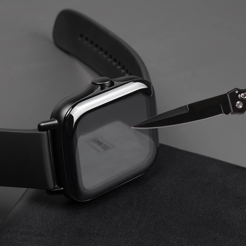 Мягкое волокно стекло Защитная пленка для Amazfit часы GTS 2 Xiaomi полноэкранный