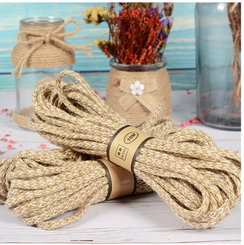 Two-color Multi-strand Woven Creative Hemp Rope, Used for Diy Woven Jewelry Hemp Rope, Home Decoration Soft Hemp Rope 0.6cm/10m
Two-color Multi-strand Woven Creative Hemp Rope, Used for Diy Woven Jewelry Hemp Rope, Home Decoration Soft Hemp Rope 0.6cm/10m
