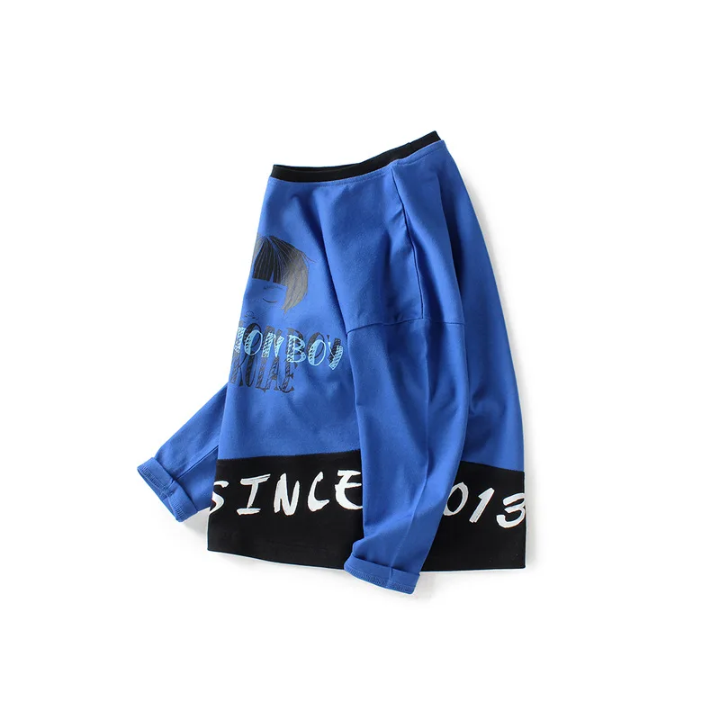 Fashion Boy English Print Children's Clothing Tops Spring Autumn Bottoming Shirt Boys Clothes School T-shirts for Kids 5Y-13Y
Fashion Boy English Print Children's Clothing Tops Spring Autumn Bottoming Shirt Boys Clothes School T-shirts for Kids 5Y-13Y