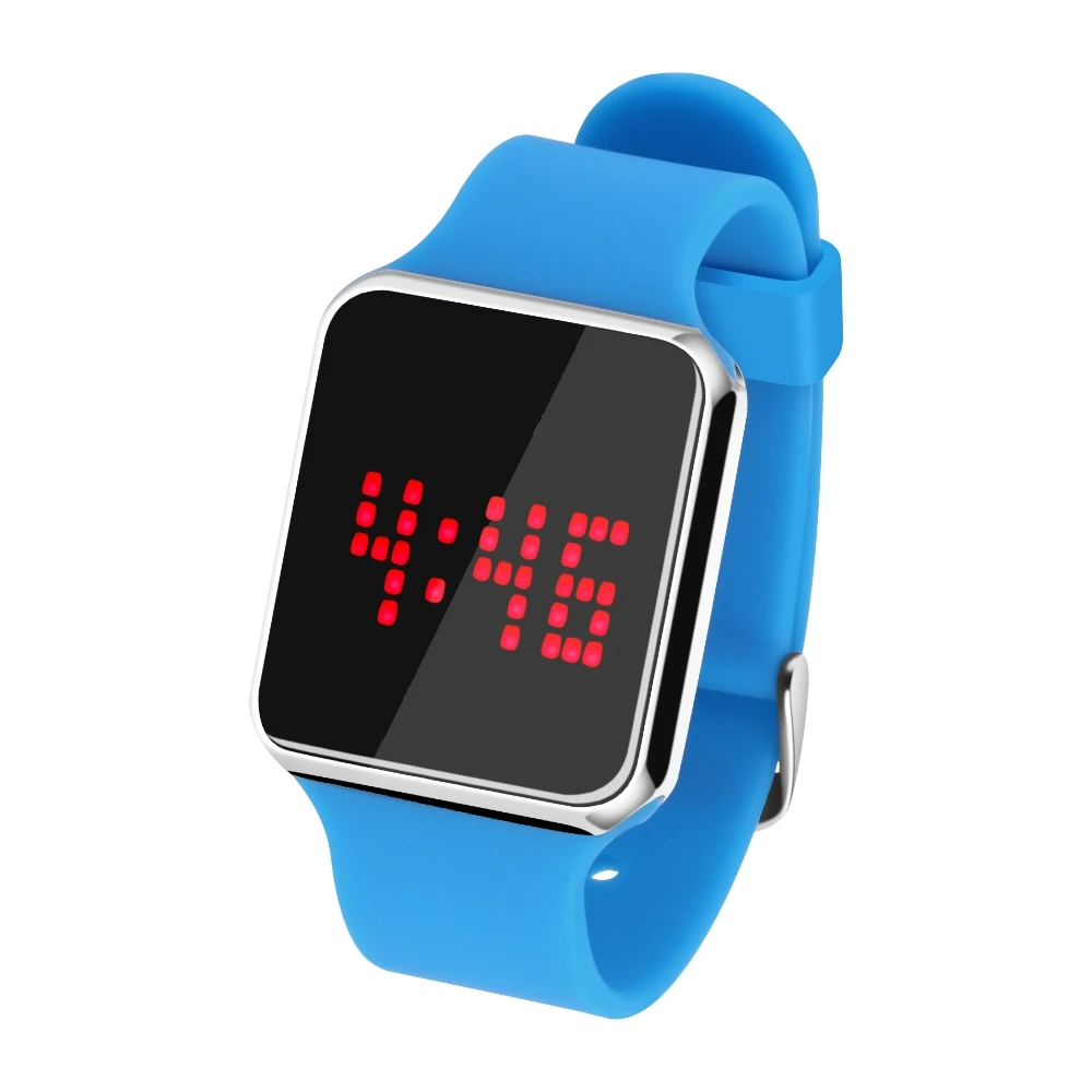 LED Square Digital Watches for Children Silicone Strap Band Luminous Touch Screen Watch Date 30M Waterproof Kids Birthday Gift
LED Square Digital Watches for Children Silicone Strap Band Luminous Touch Screen Watch Date 30M Waterproof Kids Birthday Gift
