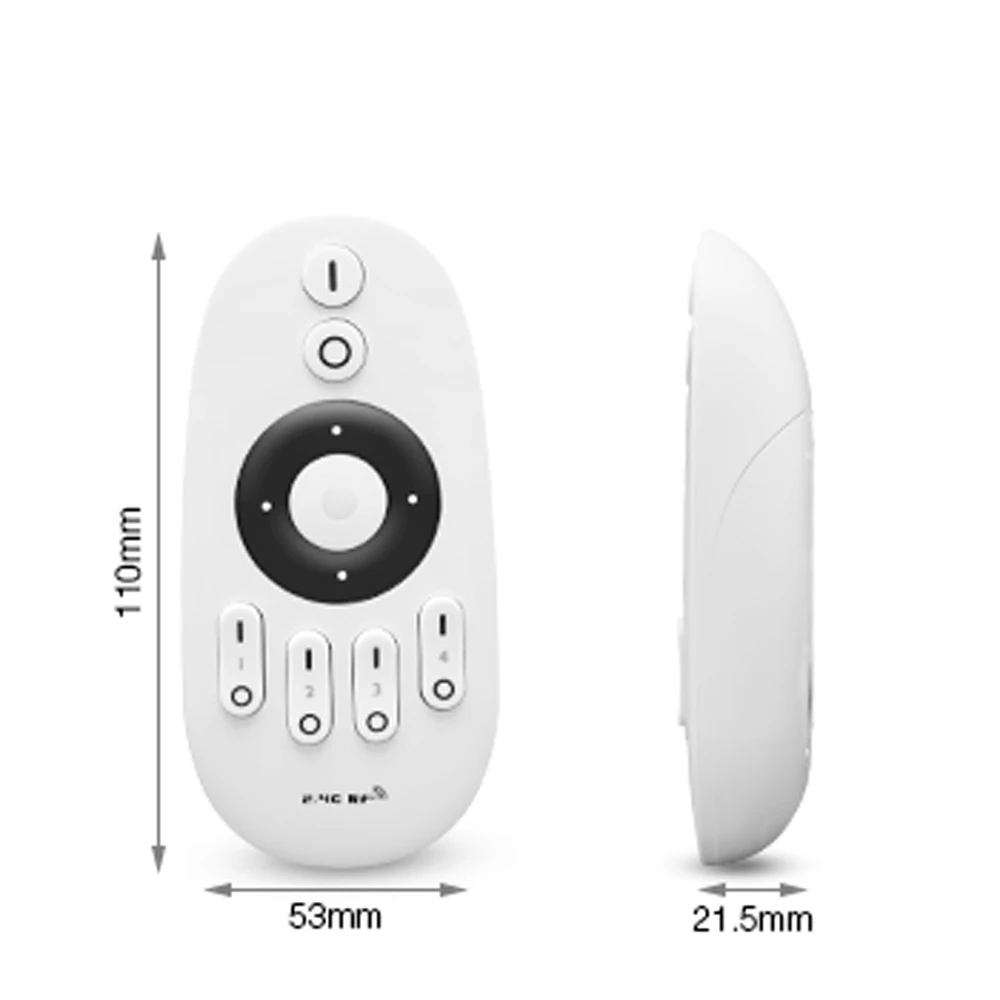 Milight FUT007 2.4G 4-Zone Led Wireless RF Remote Control for Warm White/White Single Color/Color Temperature Led Strip 12-24V
Milight FUT007 2.4G 4-Zone Led Wireless RF Remote Control for Warm White/White Single Color/Color Temperature Led Strip 12-24V