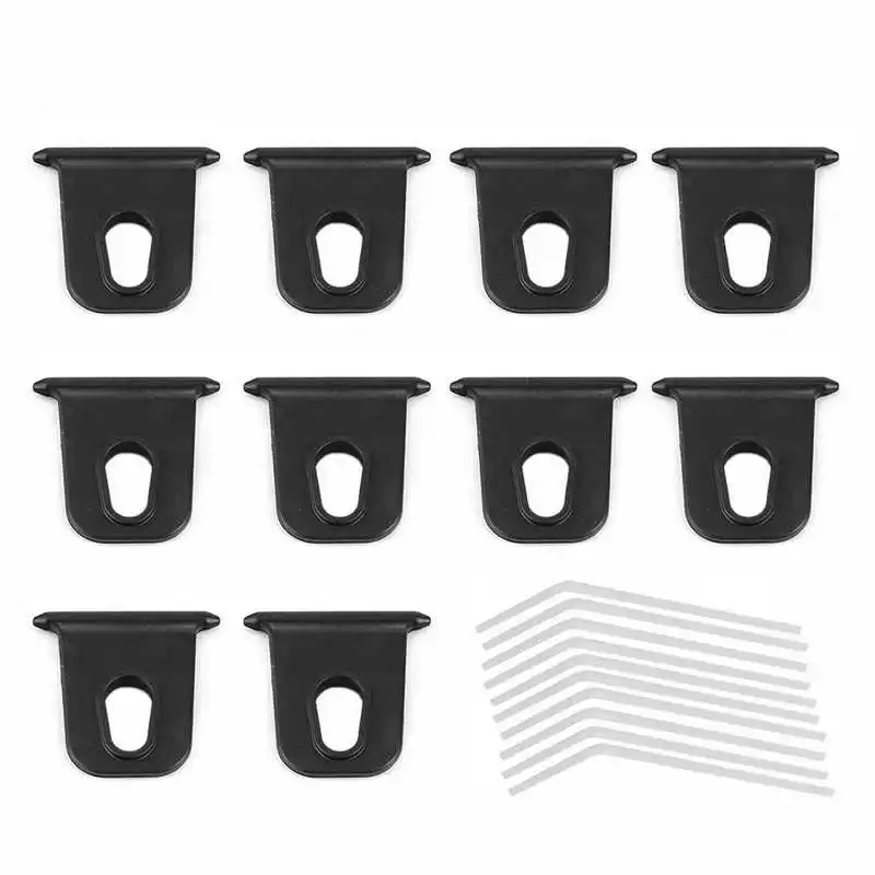 10pcs Portable Awning Hooks Clothes Hanger Organizer Rack Easy to Install for RV Campers
10pcs Portable Awning Hooks Clothes Hanger Organizer Rack Easy to Install for RV Campers