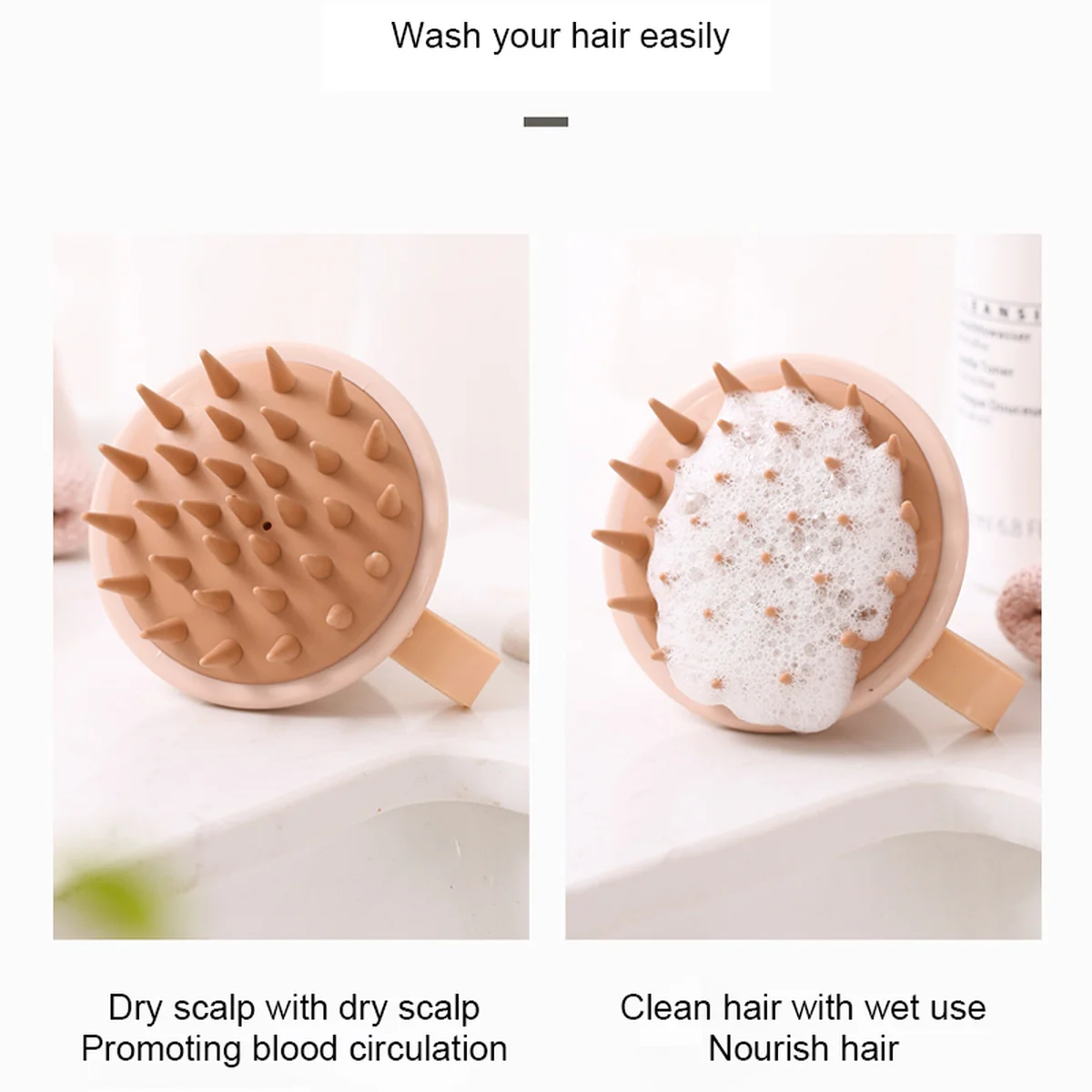 Silicone Head Body Scalp Massage Brush Silicone Shampoo Brush Hair Washing Comb Shower Brush Bath SPA Massage Brush
Silicone Head Body Scalp Massage Brush Silicone Shampoo Brush Hair Washing Comb Shower Brush Bath SPA Massage Brush