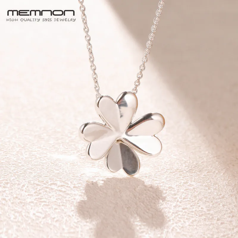 Весенние счастливые ожерелья Memnon 2019 с четырьмя листьями клевера для женщин