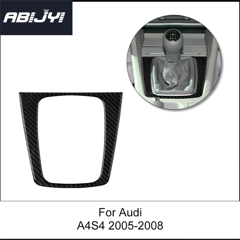 1pcs panel frame Car modelling Accessories Interior Carbon Fiber Stickers Decorative For audi a4 s4 2005-2008 Manual gear
1pcs panel frame Car modelling Accessories Interior Carbon Fiber Stickers Decorative For audi a4 s4 2005-2008 Manual gear