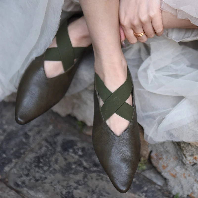 Artmu Original Women Dairy Shoes Genuine Leather Pointed Toe Single Shoes Ladies Super Soft Mary Jane Ballet Shoes 2021 Black
Artmu Original Women Dairy Shoes Genuine Leather Pointed Toe Single Shoes Ladies Super Soft Mary Jane Ballet Shoes 2021 Black