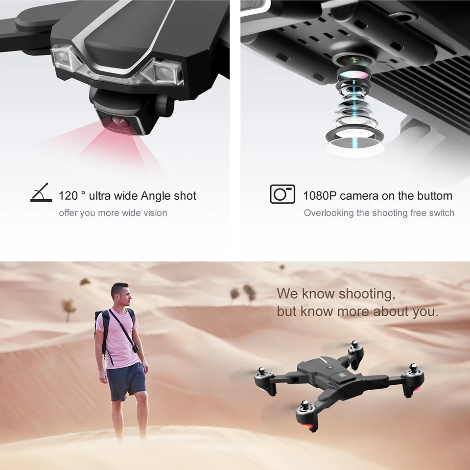 GPS Drone 4K 6K HD Quadcopter With Dual Camera 5G WiFi Follow Me Wide Angle Camera Aerial Photography Foldable RC Distance 500m
GPS Drone 4K 6K HD Quadcopter With Dual Camera 5G WiFi Follow Me Wide Angle Camera Aerial Photography Foldable RC Distance 500m