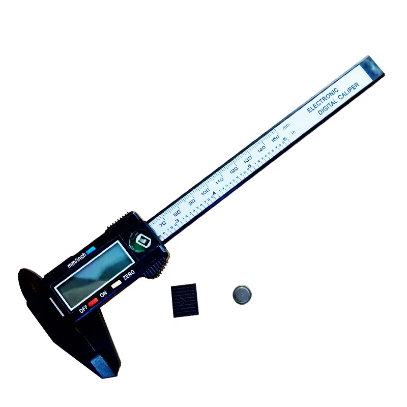150mm Electronic Digital Caliper 6 Inch Carbon Fiber Vernier Caliper Gauge Micrometer Measuring Tool Digital Ruler
150mm Electronic Digital Caliper 6 Inch Carbon Fiber Vernier Caliper Gauge Micrometer Measuring Tool Digital Ruler