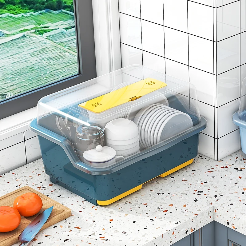 Simple Kitchen Drain Cupboard with Lid To Put Bowl Box Dish Storage Rack Household Tableware Storage Box Dish Rack
Simple Kitchen Drain Cupboard with Lid To Put Bowl Box Dish Storage Rack Household Tableware Storage Box Dish Rack