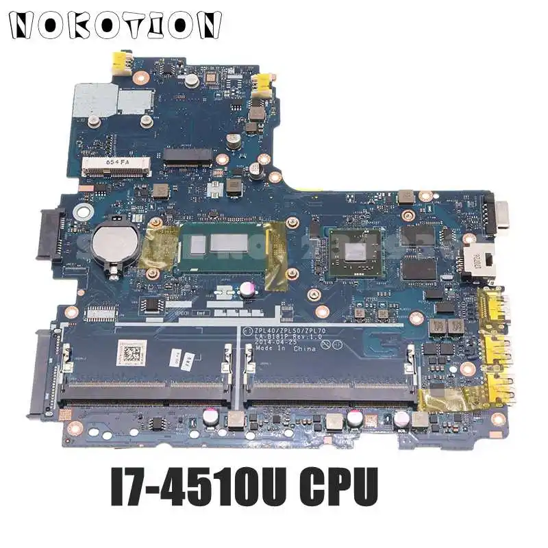 NOKOTION 768145-601 768145-501 768145-001 для HP ProBook 440 G2 450 G2 материнская плата для ноутбука LA-B181P I7-4510U CPU R5 M255 GPU
NOKOTION 768145-601 768145-501 768145-001 для HP ProBook 440 G2 450 G2 материнская плата для ноутбука LA-B181P I7-4510U CPU R5 M255 GPU